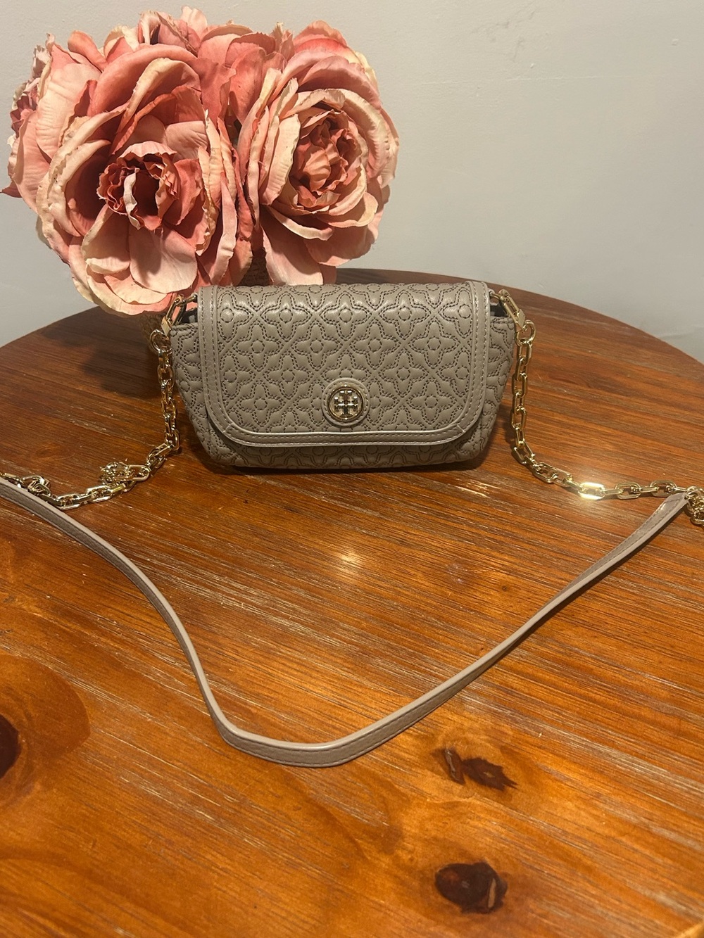 Tory Burch Bryant Quilted Crossbody Purse NWOT